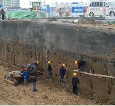 唐山路南区土钉墙支护